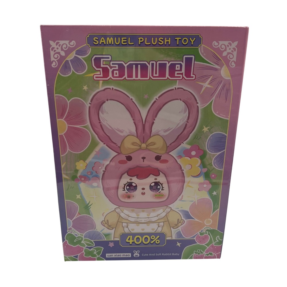 Samuel Cute & Soft Rabbit Baby 400% Plush Blind Box San Xiao Mao MR1073 Sealed